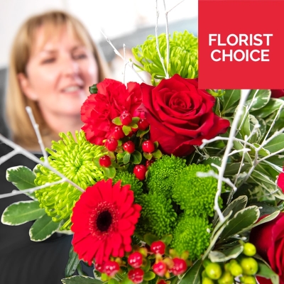florist choice Christmas Bouquet