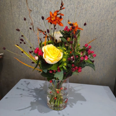 Florist Choice Autumn Vase