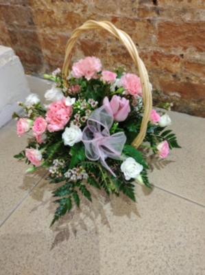 Pink Elegance Basket