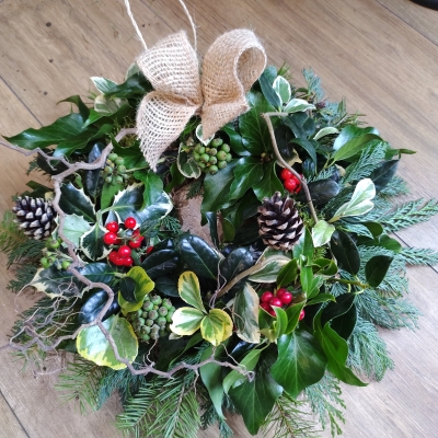 Traditional Festive wreath